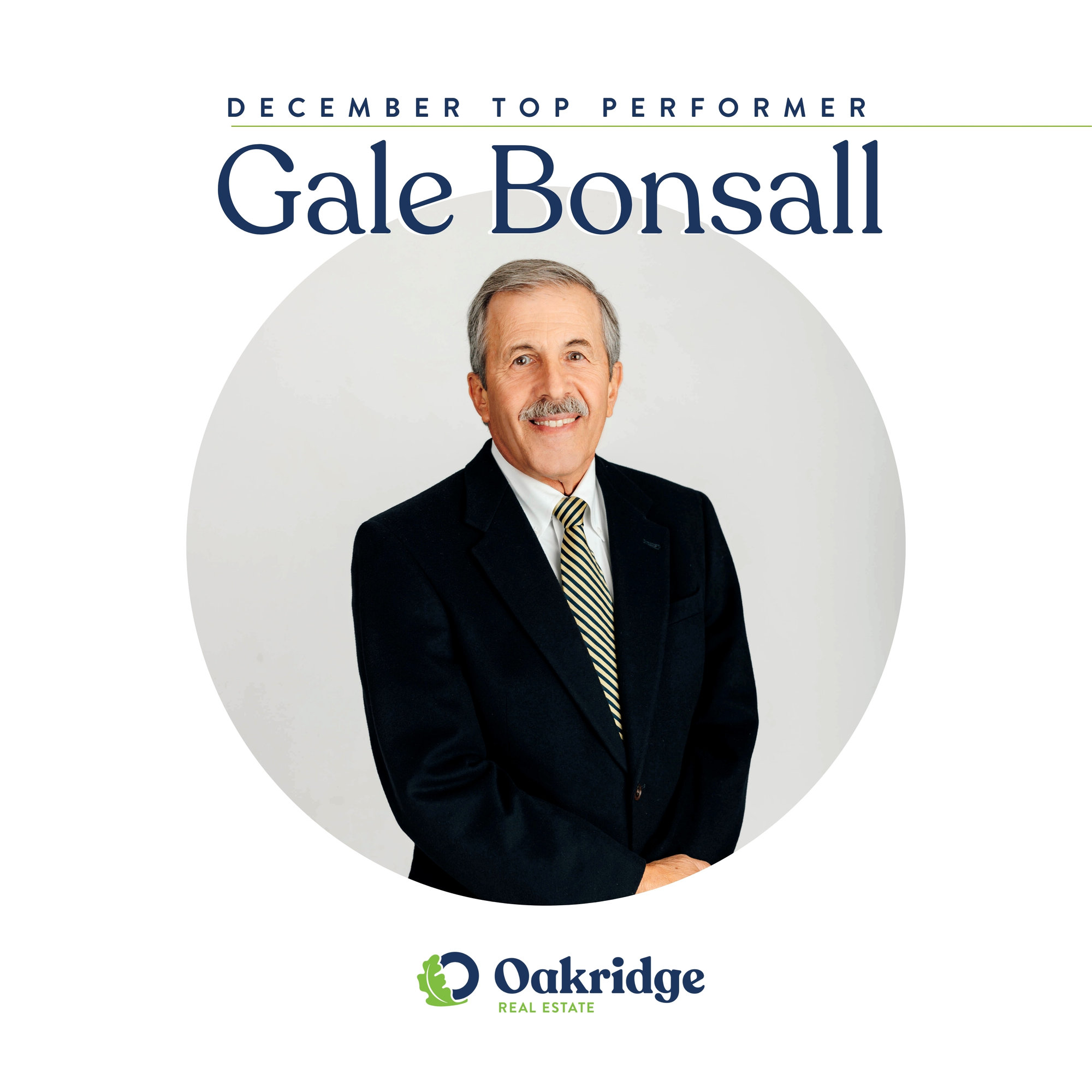 gale bonsall oakridge real estate december top performer 